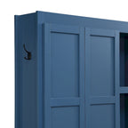 Farmhouse-Style 4-in-1 Hall Tree with Mudroom Bench