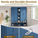 Farmhouse-Style 4-in-1 Hall Tree with Mudroom Bench