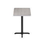 24 x 30 Rectangular Laminate Table Top with 22 x 22 Table Height Base - 24W x 30D x 31.125H