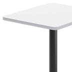 24 x 30 Rectangular Laminate Table Top with 22 x 22 Table Height Base - 24W x 30D x 31.125H