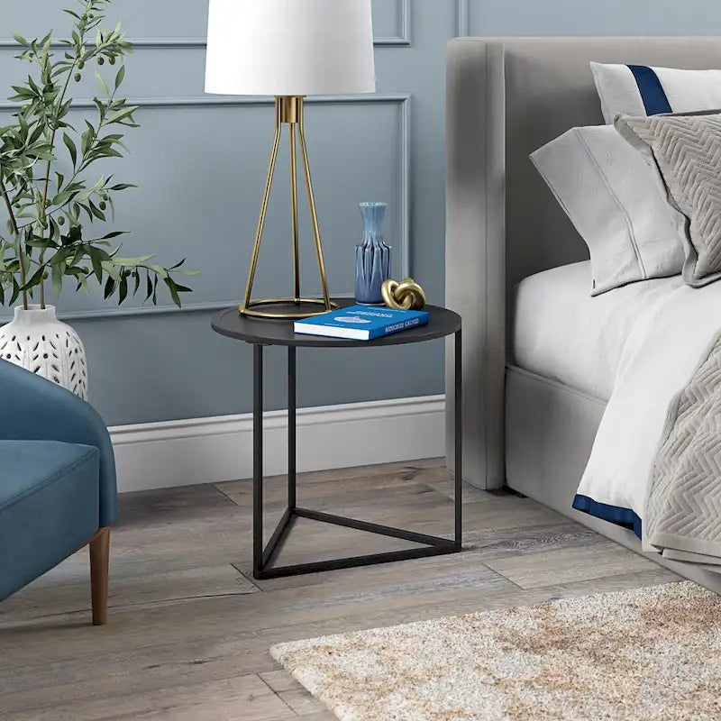 24 Wide Round Side Table - 24 Wide