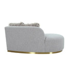 Curved Sofa with 3 Pillow Included