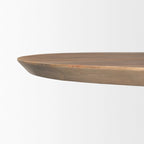 60 Light Brown Wood Dining Table - 60.0L x 60.0W x 30.0H
