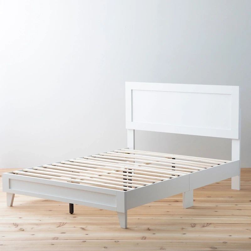 Classic Wood Platform Bed