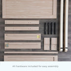 Classic Wood Platform Bed