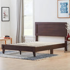 Classic Wood Platform Bed