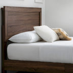 Classic Wood Platform Bed