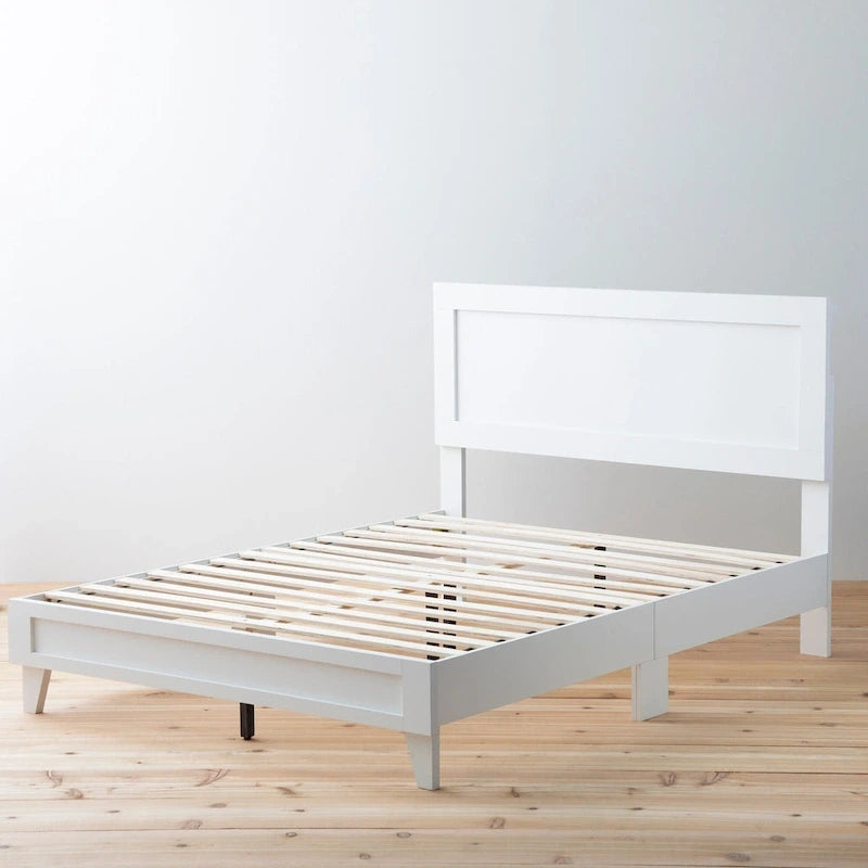 Classic Wood Platform Bed
