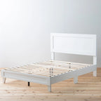Classic Wood Platform Bed