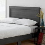 Classic Wood Platform Bed