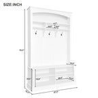Hall Tree with Bench and Shoe Storage