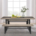 Farmhouse Indoor Kitchen Table Benches