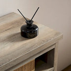 Farmhouse Barn door TV Media Stand Entertainment Console for TV Up to 65 with Open and Closed Storage Space