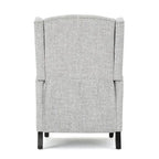Traditional Fabric Recliner Chairs with Studded Border
